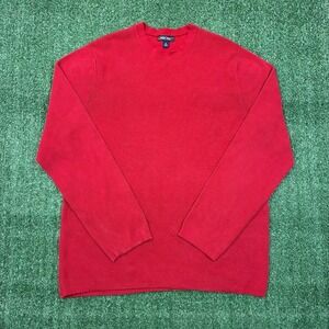 Vintage 2000's Cherokee Blank Red Crewneck Sweater‎